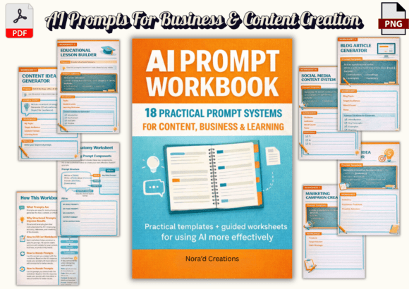 Download AI Prompt Productivity Workbook - Ai prompt Collection