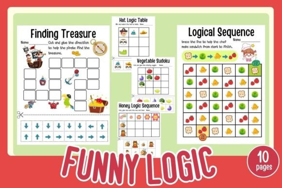 Download Logic Table, Sequence, Sudoku &amp; Sorting - Premium Resources